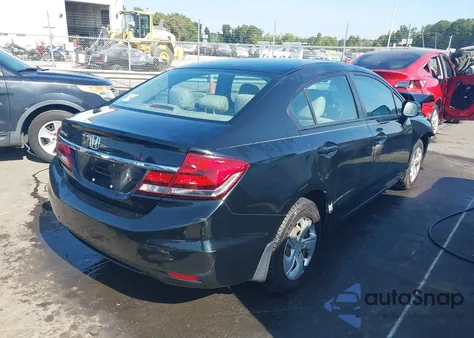 2013 Honda Civic Lx из США, поврежденный, VIN 19XFB2F58DE019590